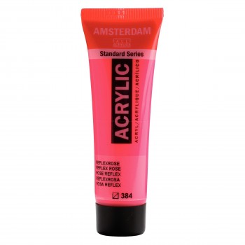 Ακρυλικό Χρώμα Amsterdam acrylic 384 reflex rose, 20ml