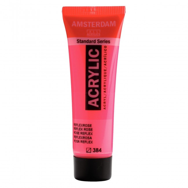 Ακρυλικό Χρώμα Amsterdam acrylic 384 reflex rose, 20ml