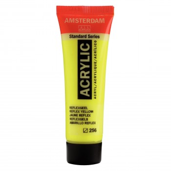 Ακρυλικό Χρώμα Amsterdam acrylic 256 reflex yellow, 20ml