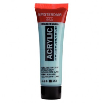 Ακρυλικό Χρώμα Amsterdam acrylic 551 sky blue light, 20ml