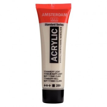Ακρυλικό Χρώμα Amsterdam acrylic 289 Titanium Buff Light, 20ml
