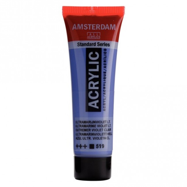 Ακρυλικό Χρώμα Amsterdam acrylic 519 ultramarine violet light, 20ml Ακρυλικό Χρώμα Amsterdam acrylic 519 ultramarine violet light, 20ml