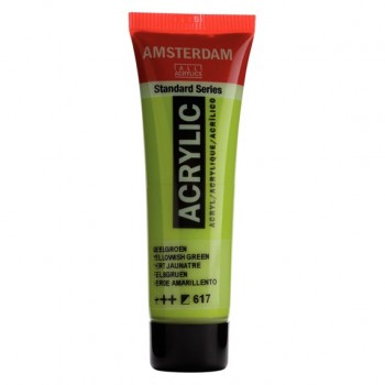 Ακρυλικό Χρώμα Amsterdam acrylic 617 yellow green, 20ml