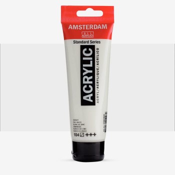 Ακρυλικό Χρώμα Amsterdam acrylic 104 zinc white, 120ml