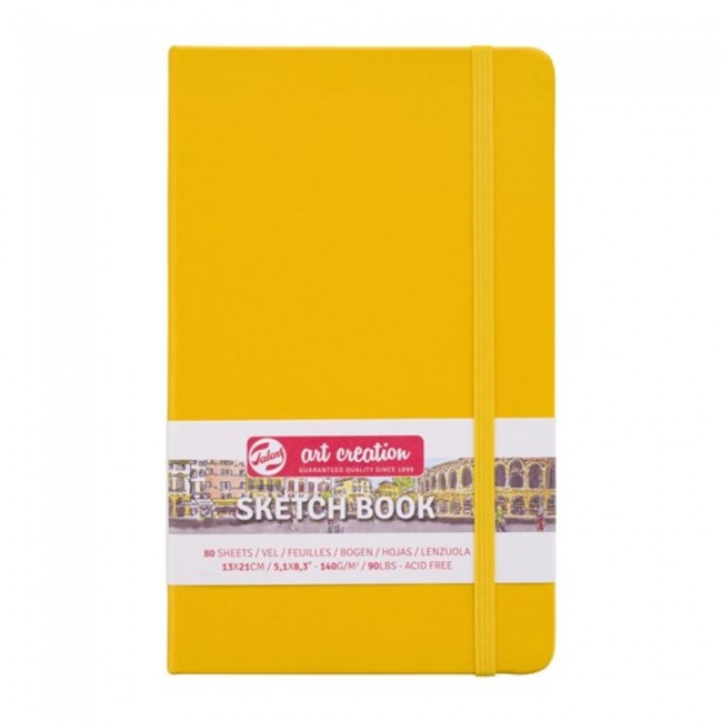 Sketchbook Golden Yellow 13x21cm 140gr, Art Creation