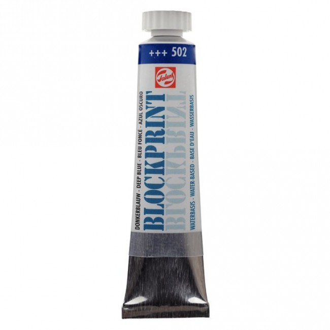 Μελάνι τυπώματος Blockprint 20ml, deep blue 502 Μελάνι τυπώματος Blockprint 20ml, deep blue 502