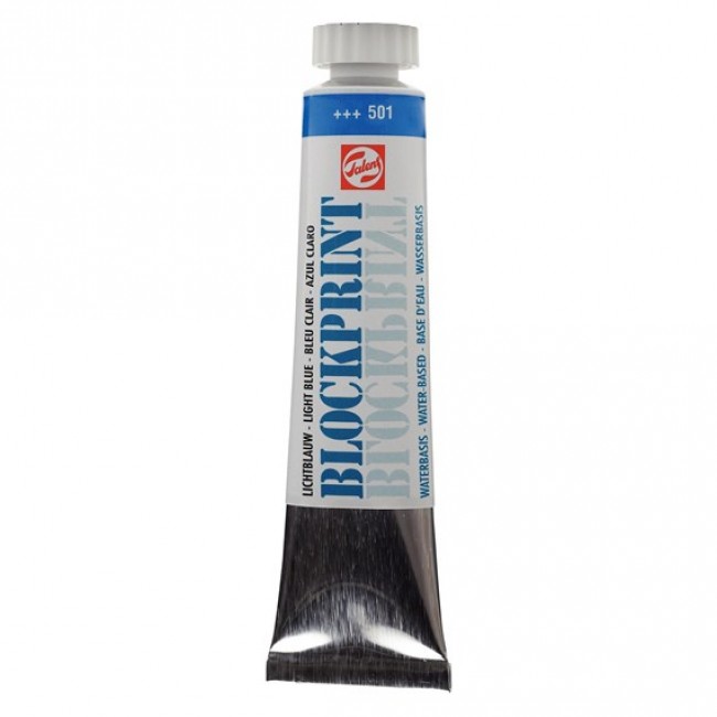 Μελάνι τυπώματος Blockprint 20ml, light blue 501 Μελάνι τυπώματος Blockprint 20ml, light blue 501