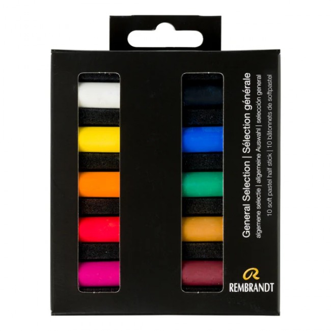 Rembrandt soft pastels general selection,10 half length pieces