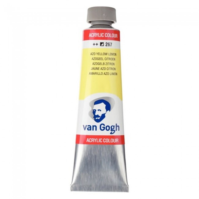 Ακρυλικό Χρώμα Van Gogh acrylic 40ml 267 azo yellow lemon