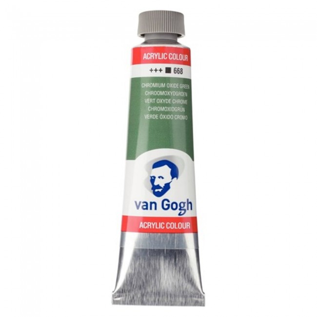 Ακρυλικό Χρώμα Van Gogh acrylic 40ml 668 chromium oxide green Ακρυλικό Χρώμα Van Gogh acrylic 40ml 668 chromium oxide green
