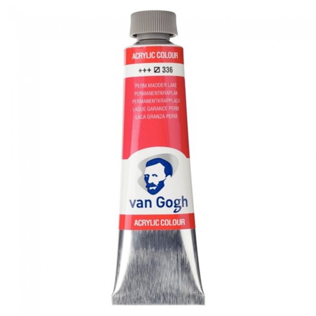 Ακρυλικό Χρώμα Van Gogh acrylic 40ml 336 permanent madder lake