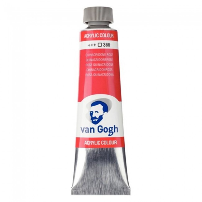 Ακρυλικό Χρώμα Van Gogh acrylic 40ml 366 quinacridone rose