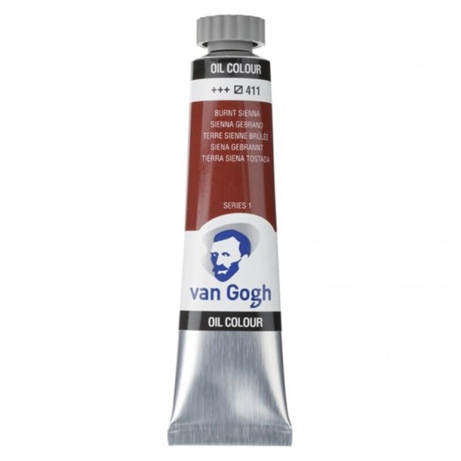 Χρώμα Λαδιού Van Gogh oil 411 burnt sienna, 20ml