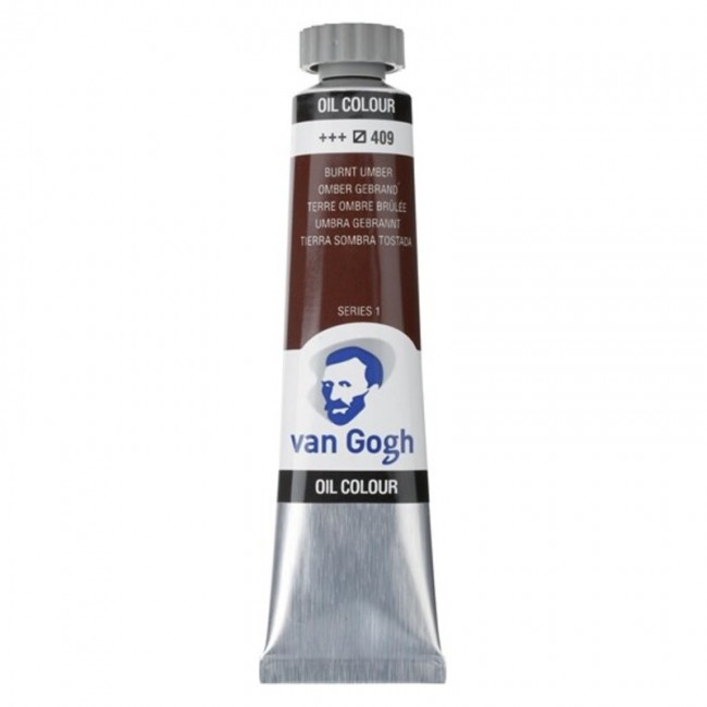 Χρώμα Λαδιού Van Gogh oil 409 burnt umber, 20ml Χρώμα Λαδιού Van Gogh oil 409 burnt umber, 20ml