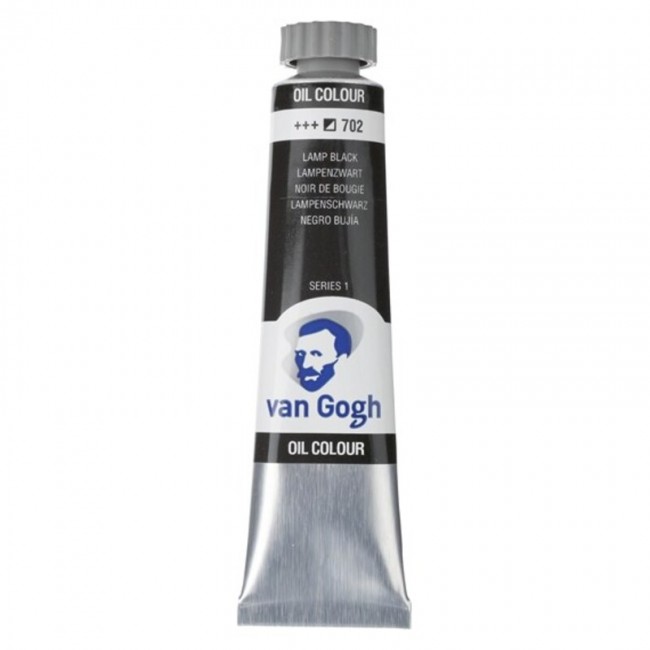 Χρώμα Λαδιού Van Gogh oil 702 lamp black, 20ml