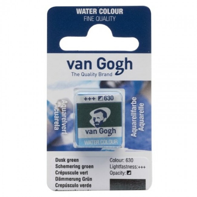 Ακουαρέλα Κύβος Van Gogh watercolour 630 dusk green Ακουαρέλα Κύβος Van Gogh watercolour 630 dusk green