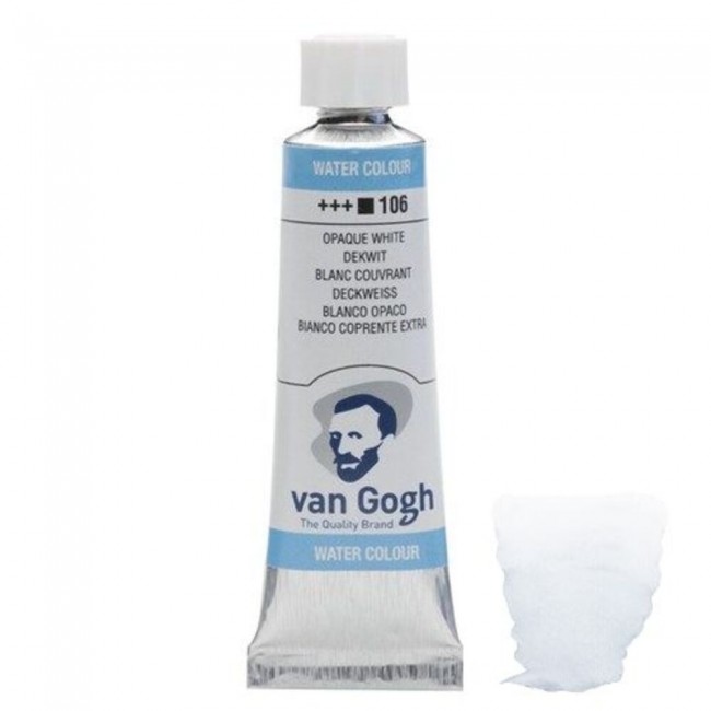 Ακουαρέλα Σωληνάριο Van Gogh Watercolor 106 Opaque White 10ml, Royaltalens Ακουαρέλα Σωληνάριο Van Gogh Watercolor 106 Opaque White 10ml, Royaltalens