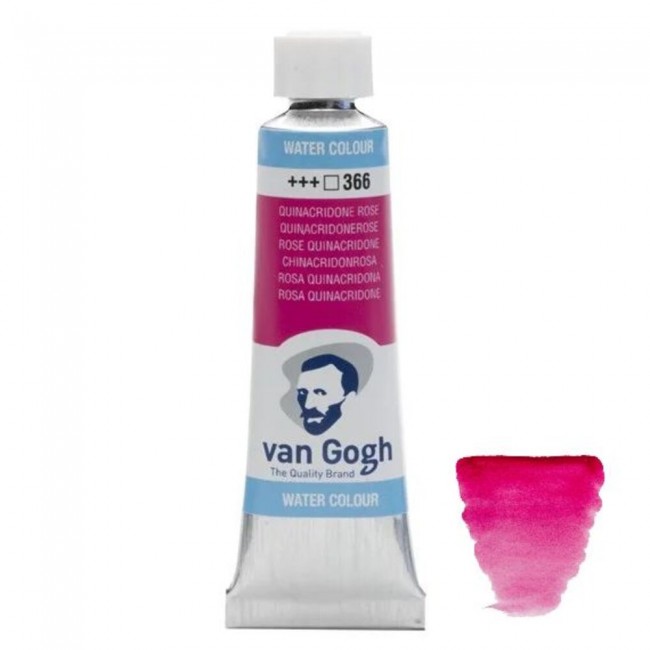 Ακουαρέλα Σωληνάριο Van Gogh Watercolor 366 Quinacridone Rose 10ml, Royaltalens