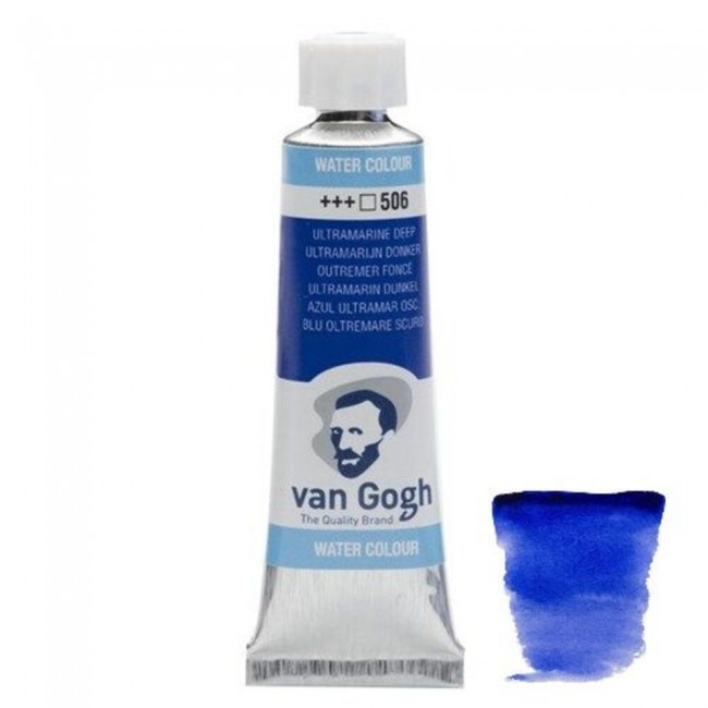 Ακουαρέλα Σωληνάριο Van Gogh Watercolor 506 Ultramarine Deep 10ml, Royaltalens