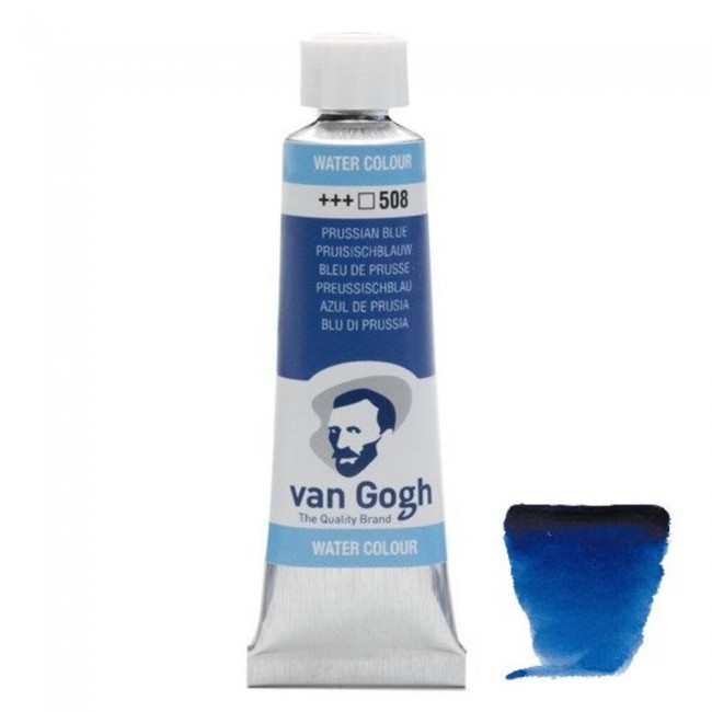 Ακουαρέλα Σωληνάριο Van Gogh Watercolor 508 Prussian Blue 10ml, Royaltalens Ακουαρέλα Σωληνάριο Van Gogh Watercolor 508 Prussian Blue 10ml, Royaltalens