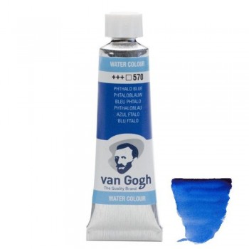 Ακουαρέλα Σωληνάριο Van Gogh Watercolor 570 Phthalo Blue 10ml, Royaltalens