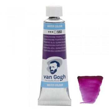 Ακουαρέλα Σωληνάριο Van Gogh Watercolor 593 Quinacridone Purple Bluish 10ml, Royaltalens