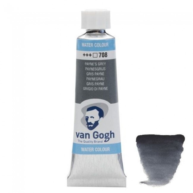 Ακουαρέλα Σωληνάριο Van Gogh Watercolor 708 Payne's Grey 10ml, Royaltalens