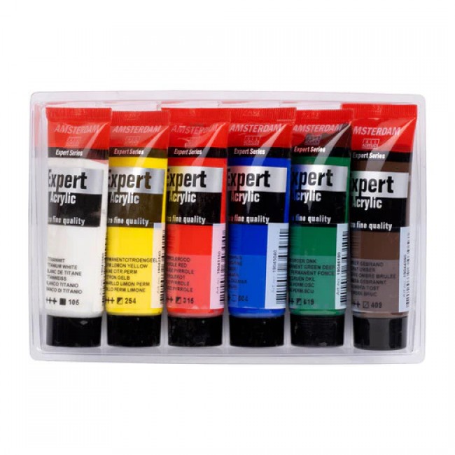 Amsterdam Expert Series set acrylic paint 6x20ml