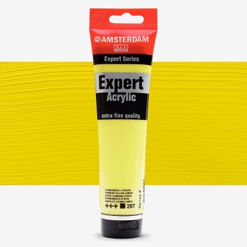 Amsterdam Expert series acrylic paint 150ml cadmium yellow lemon 207 s4