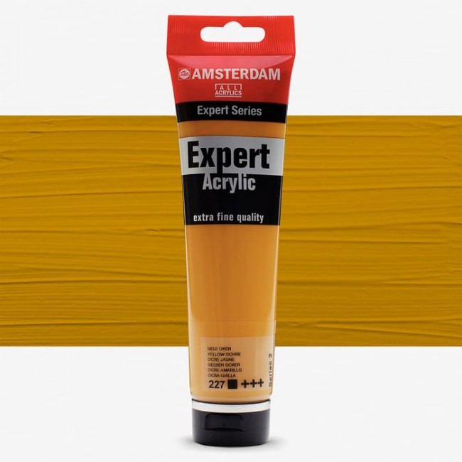 Amsterdam Expert series acrylic paint 150ml yellow ochre 227 s2