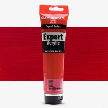 Amsterdam Expert series acrylic paint 150ml carmine 318 s3