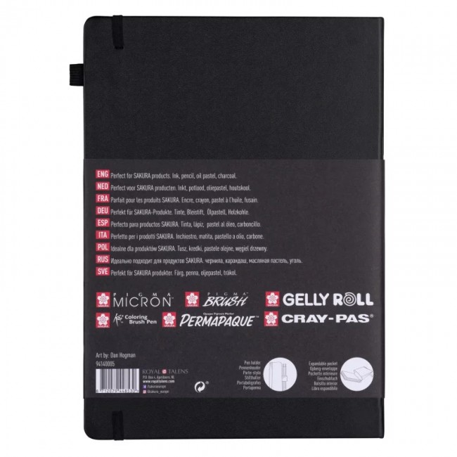Sketchbook white paper sakura 21x29,7cm 140gr