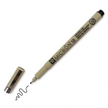 Μαρκαδόρος sakura pigma micron black 10