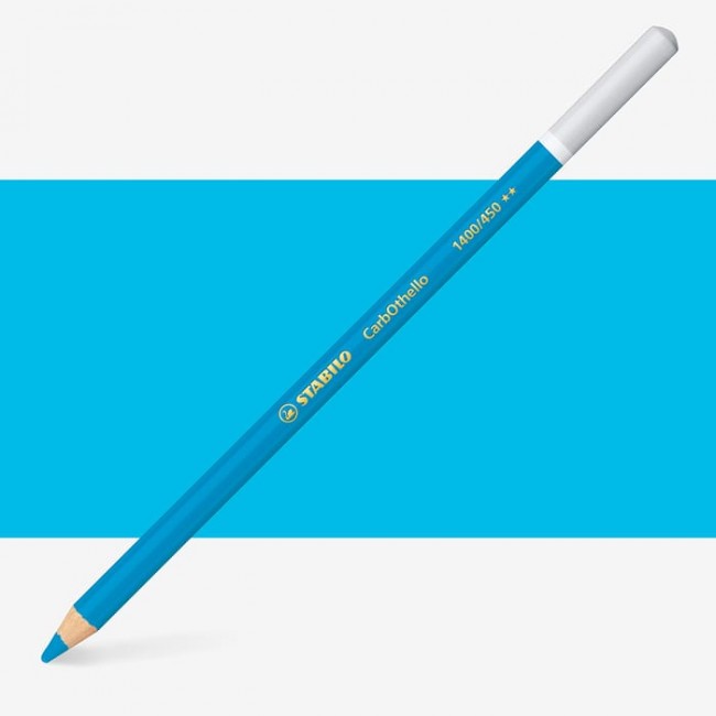 Stabilo Carbothello Παστέλ, 450 Cyan Blue