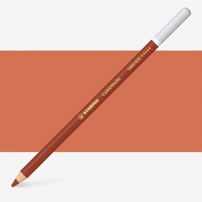 Stabilo Carbothello Παστέλ, 655 English Red Deep
