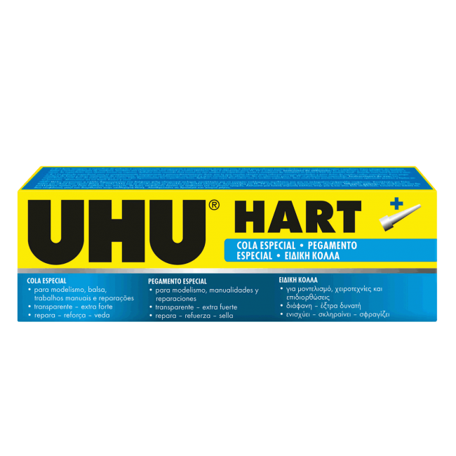 Κόλλα UHU Hart, 35ml Κόλλα UHU Hart, 35ml