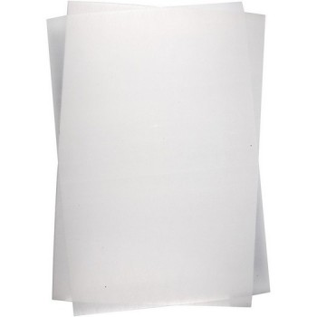 Shrinky paper, θερμοσυρρικνούμενο φύλλο, 1 τεμάχιο 20x30cm