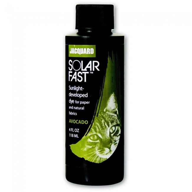 Jacquard Solarfast Photosensitive dye avocado 118ml