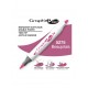 Ακρυλικοί μαρκαδόροι με διπλή μύτη Graph'it GO! beaujolais