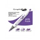 Ακρυλικοί μαρκαδόροι με διπλή μύτη Graph'it GO! purple