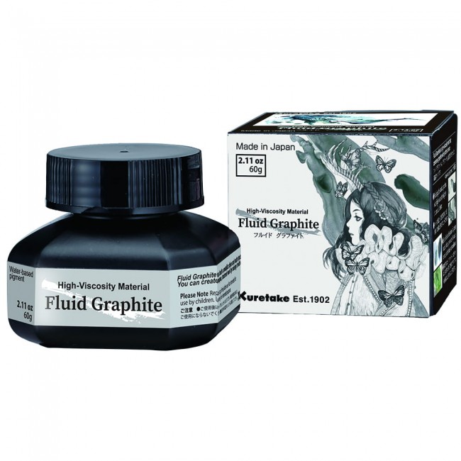 Υγρός γραφίτης 60ml kuretake Υγρός γραφίτης 60ml kuretake