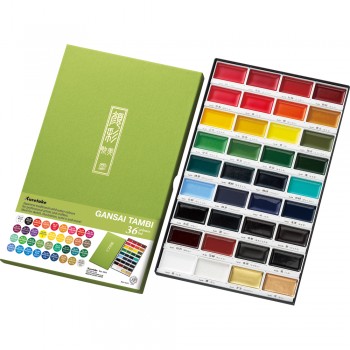 Kuretake Gansai Tambi 36 colours set