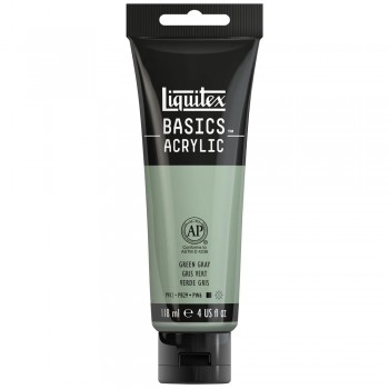Liquitex basics 118ml acrylic 205 green gray