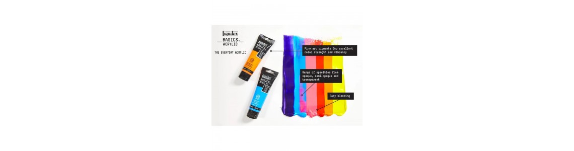 Ακρυλικά χρώματα Liquitex basics 118ml acrylic