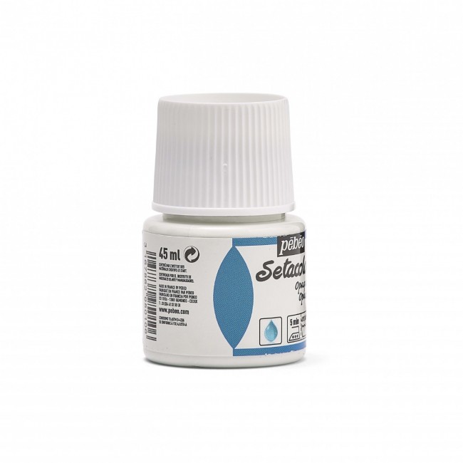 Setacolor χρώμα για ύφασμα Pebeo 45ml white 10