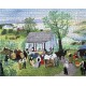 Grandma Moses Moving Day On the Farm 1000-Piece Jigsaw Puzzle