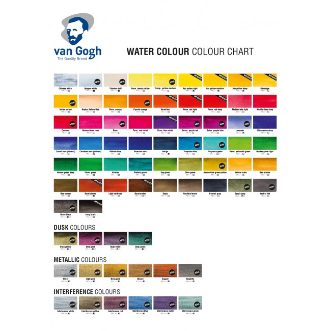 Ακουαρέλα κύβος van gogh watercolour 106 opaque white