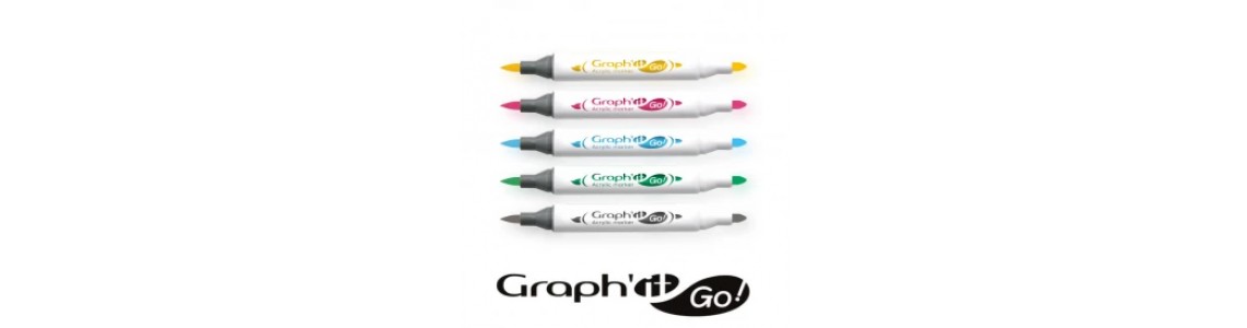 Ακρυλικοί μαρκαδόροι Graph'it Go! markers