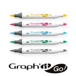 Ακρυλικοί μαρκαδόροι Graph'it Go! markers